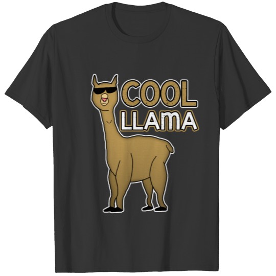 Llama Alpaca Funny Animal Lover Glama Perfect Gift T-shirt