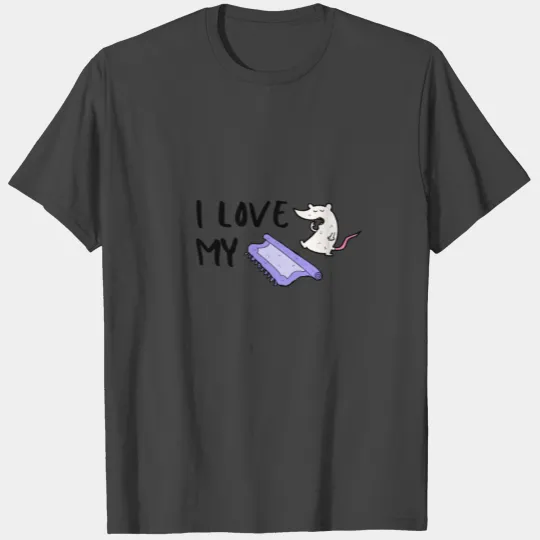 I Love My Rugrats Children Mom Kids Baby Pun Emot T Shirts