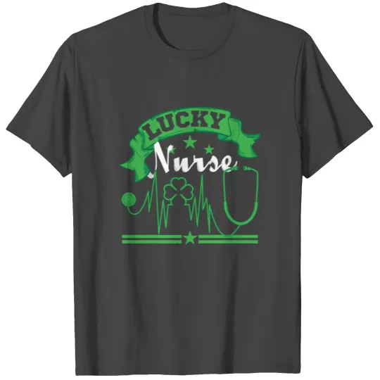 St Patricks Day T Shirts - Lucky Nurse