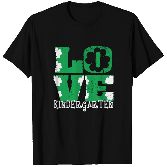 St Patricks Day T Shirts - Kindergarten Love