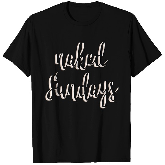 naked sundays blk skin T Shirts