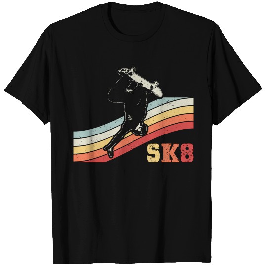 Retro Skateboarding, Skater, Skateboard T Shirts