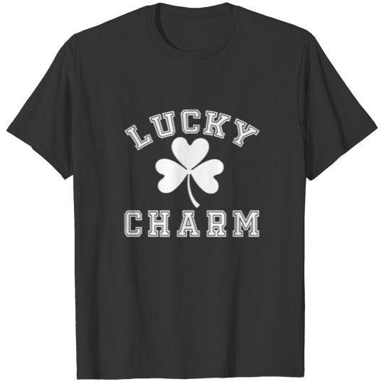 Lucky Charm, St Patricks Day, Shamrock Clover T Shirts