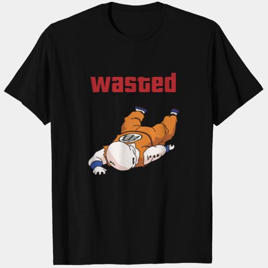 Krillin Wasted Funny GTA Mashup T Shirts