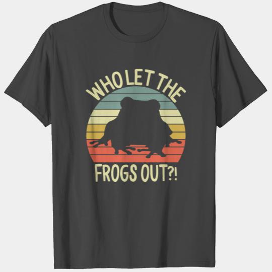 Funny Let The Frogs Out Plague Pesach Passover T Shirts