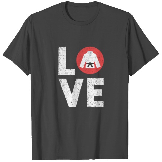 I Love Judo Martial Arts Gift Taekwondo Karate T Shirts
