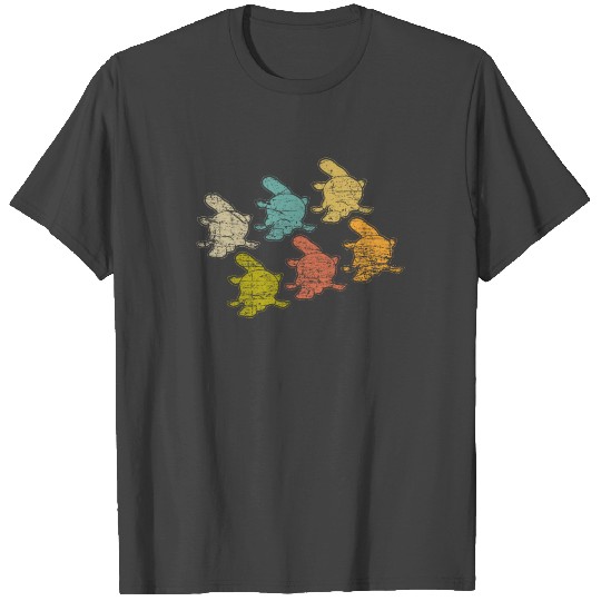 Platypus retro gift idea T Shirts