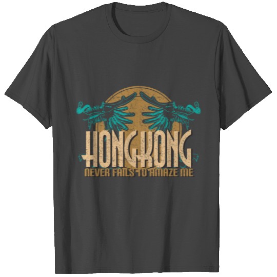 Hong Kong China City Gift T Shirts