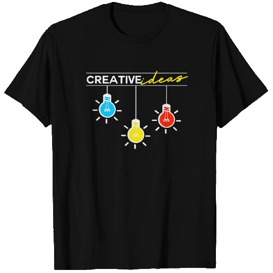 Creative ideas, light bulb - great gift idea T Shirts