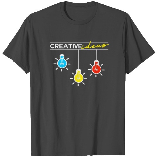 Creative ideas, light bulb - great gift idea T Shirts