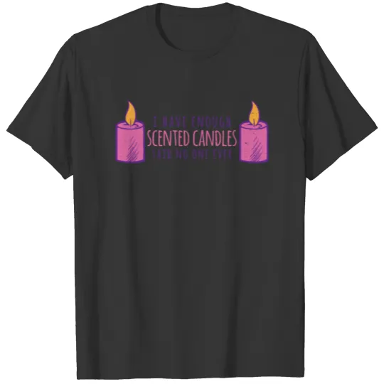 scented candles T Shirts