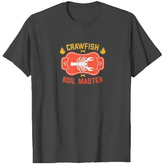 Crawfish Boil Master Cajun Seafood Festival Vintag T Shirts