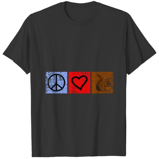 Squirrel Peace T-shirt