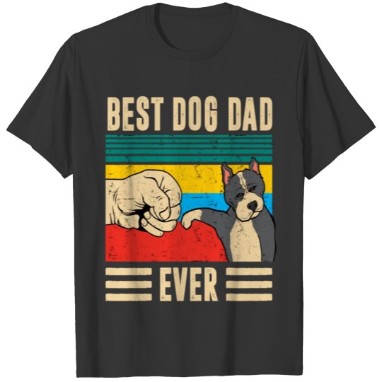 Best Dog Dad Ever vintage T-shirt