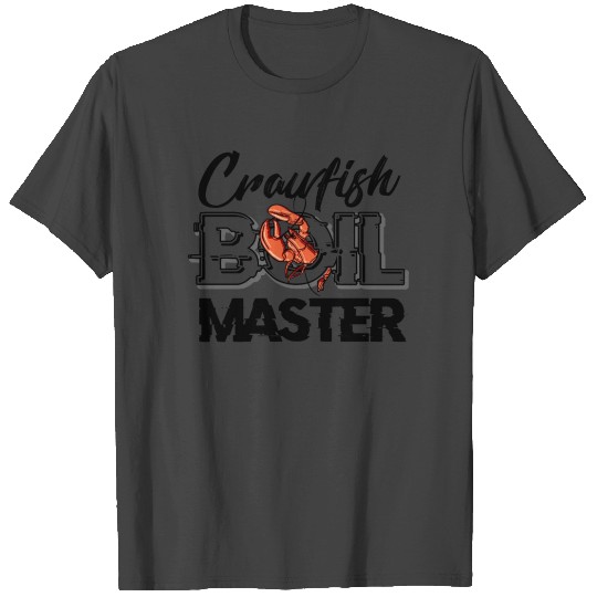 Crawfish Boil Master Cajun Seafood Festival Retro T Shirts