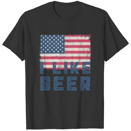 i like beer T Shirts