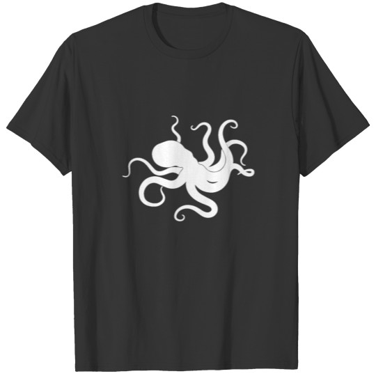 Kraken Octopus Silhouette T-shirt