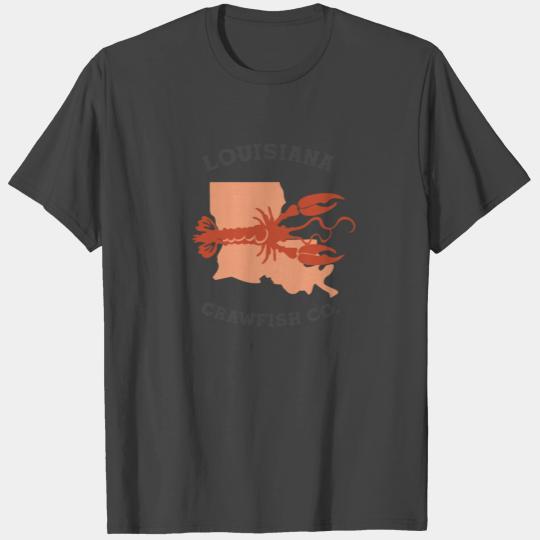 Crawfish Co Vintage Louisiana Cajun Shellfish Cook T Shirts