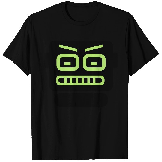 robot computer head T Shirts