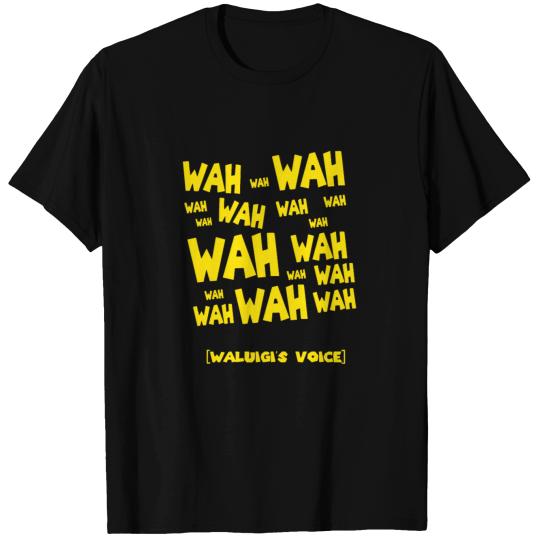 Waluigi Voice wah T Shirts