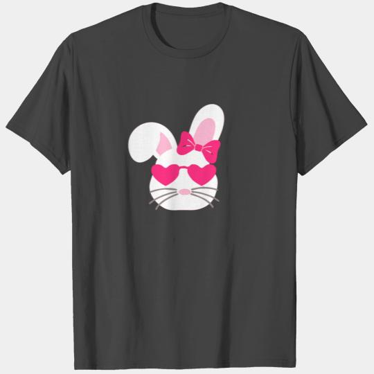 Cute Girl, Easter, Bunny, pink, Girls, Rabbit T Shirts