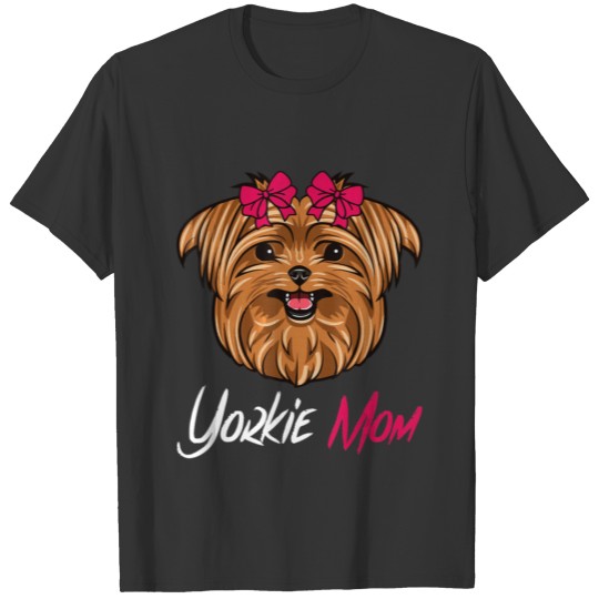 Yorkshire Terrier Yorkie Terrier Mom Dog Lovers Ts T Shirts