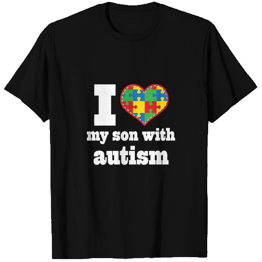 Autism Autism Spectrum Awareness Son T Shirts