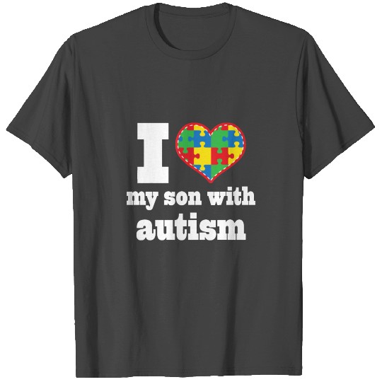 Autism Autism Spectrum Awareness Son T Shirts