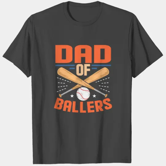 Baseball Daddy Baseball Father Father's Day T Shirts