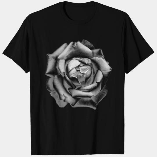 Charcoal Rose T Shirts