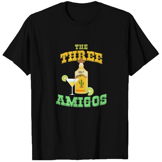 The Three Amigos Cinco De Mayo Tequila Mexico T Shirts