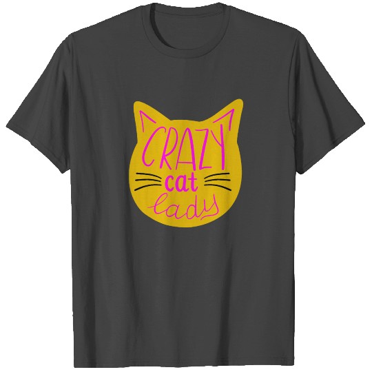 crazy cat lady T Shirts