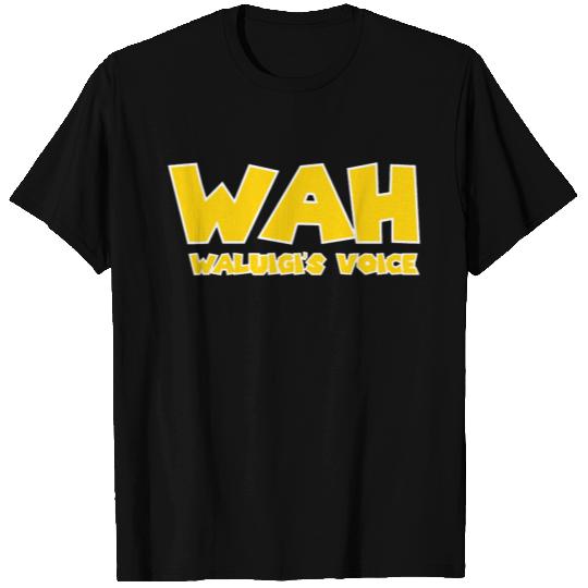 Waluigi Voice wah T Shirts