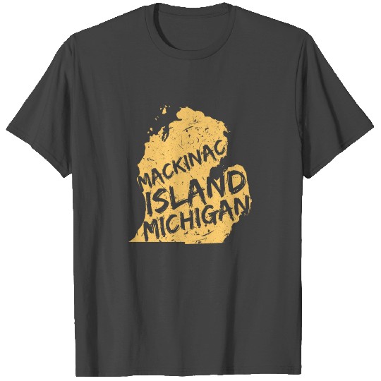 Mackinac Island Michigan Vacation Souvenir Family T Shirts