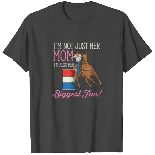 Equestrian, Rodeo, Barrel Racing Mom, Women T Shirts