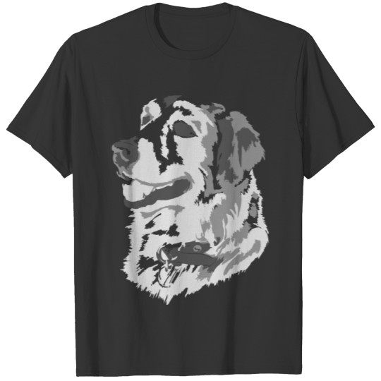 Gray dogs are adorable pets. T-shirt