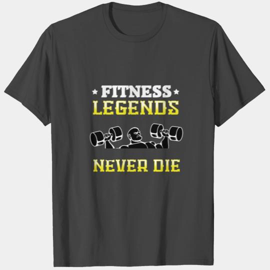 Gym Pensioner Retirement Fitness Training Muscle T Shirts