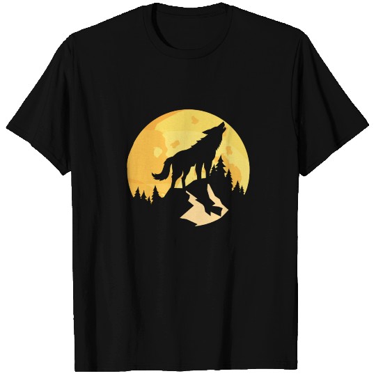 Wolf Howling T Shirts