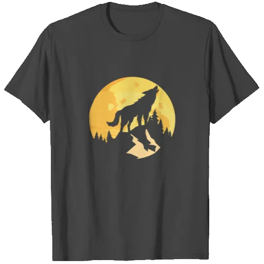 Wolf Howling T Shirts