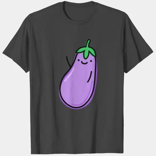 Cute Eggplant T Shirts