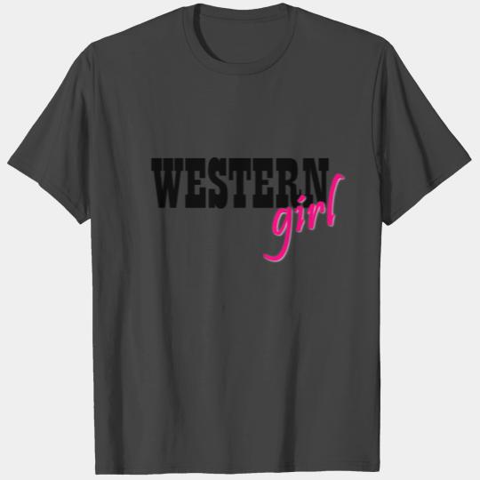 westerngirl cowgirl girl western T Shirts
