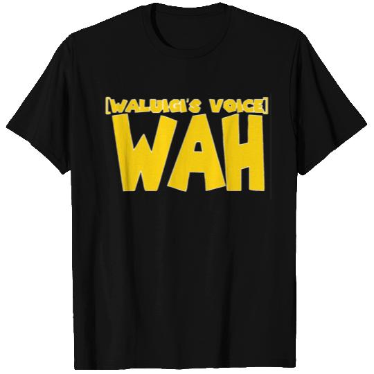 Waluigi Voice wah T Shirts