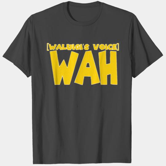 Waluigi Voice wah T Shirts