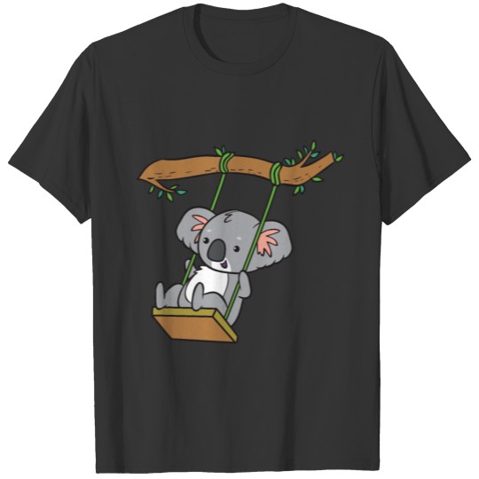 Koala - on a swing T Shirts