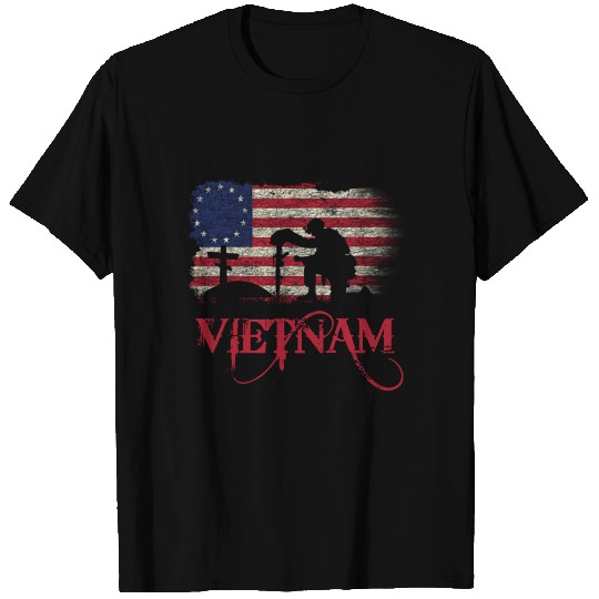 National Vietnam War Veterans Day Betsy Ross flag T Shirts