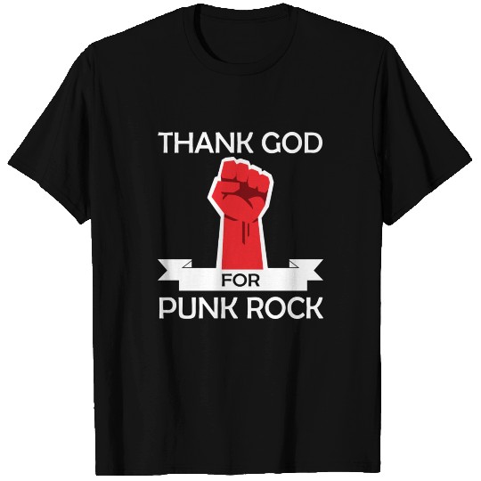 Thank God for Punk Rock Punk Anarchy T Shirts
