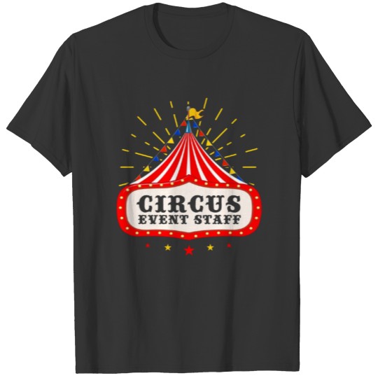 Carnival Event Staff Circus Party Planner Costume T-shirt