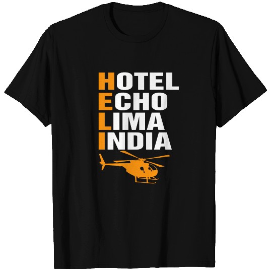 Helicopter Pilot Gift I Military Heli Aviator T Shirts