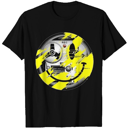 Smiley Face Recorder T Shirts