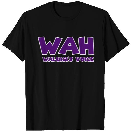 Waluigi Voice wah T Shirts